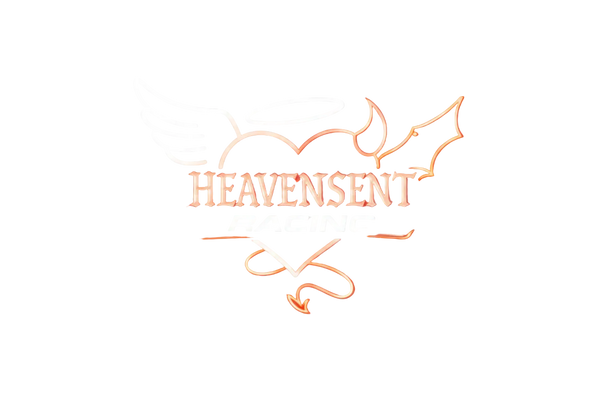 Heavensent Racing logo on a transparent background