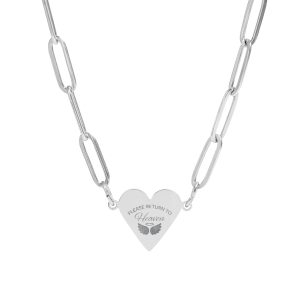 THE HEART CUTOUT NECKLACE